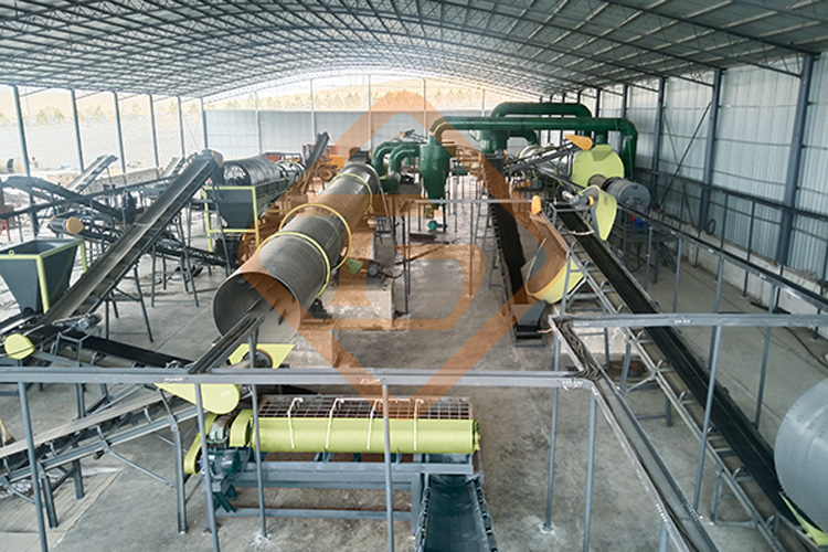 年產(chǎn)5000噸有機肥生產(chǎn)線配置