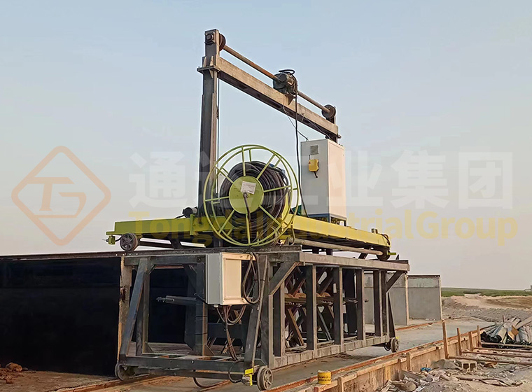 河南南陽槽式翻拋機4015機械升降翻拋機發貨